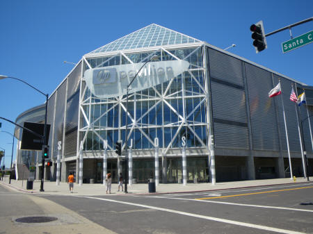 HP Pavilion Stadium in San Jose California